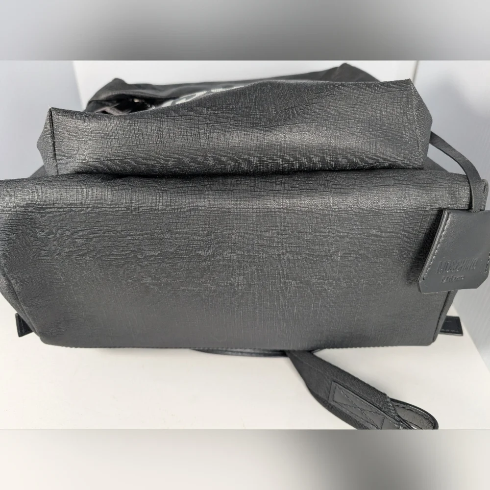 MOSCHINO Teddy Transformer Backpack in Black - Picture 5 of 8